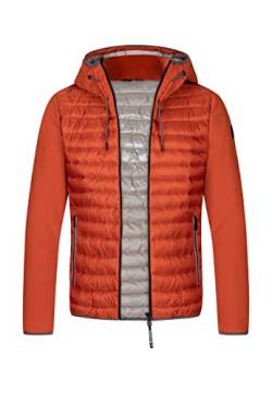 MILESTONE MS-Santos Herren Steppjacke (as3, numeric, numeric_52, regular, regular, Orange, 52) von MILESTONE