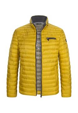 MILESTONE leichte Herren Steppjacke (as3, numeric, numeric_48, regular, regular, Gelb) von MILESTONE