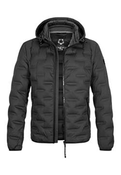 Milestone MS-Omega Herren Daunenjacke (DE/NL/SE/PL, Numerisch, 52, Regular, Regular, Schwarz) von MILESTONE