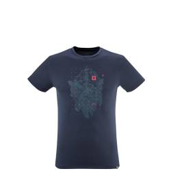 MILLET Herren Trekker Ts Ss M T-Shirt, blau, XL von MILLET