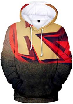 MINIDORA Hoodie Roblox für Jungen Kinder Hoodie Unisex Kapuzenpullover Game Sweater(Q1225,130) von MINIDORA