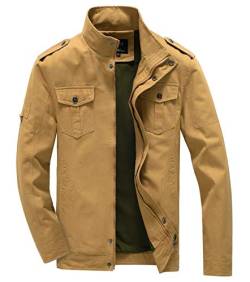 MINITOO Herren Jacke Gr. Medium, Khaki von MINITOO