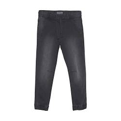 MINYMO Boy's Boy Stretch Loose fit Jeans, Grey Black, 122 von MINYMO