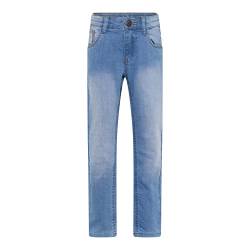MINYMO Boy's Stretch Slim fit Jeans, Light Dusty Blue, 134 von MINYMO