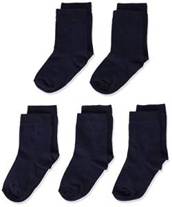 MINYMO Jungen 5er Pack Ankel Socken, Blau (Dark Navy 778), 23-26 (Herstellergröße: 23) von MINYMO