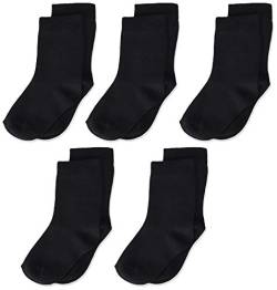 MINYMO Jungen 5er Pack Ankel Socken, Schwarz (Schwarz 106), 23-26 (Herstellergröße: 23) von MINYMO