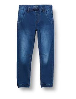MINYMO Jungen Power Stretch Loose fit Jeans, Denim, 128 von MINYMO
