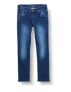 MINYMO Jungen Power Stretch Slim fit Jeans, Denim, 104 von MINYMO