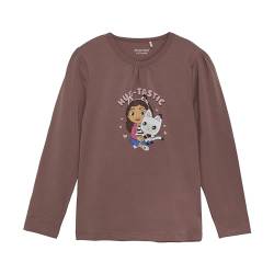 MINYMO Mädchen Langarm T-Shirt mit Gabby´S Dollhouse Druck von MINYMO