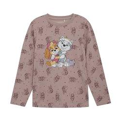 MINYMO Mädchen Langarm T-Shirt mit PAW Patrol All Over Druck von MINYMO