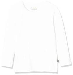 MINYMO Mädchen Langarm angenehmer Qualität Bluse, Weiß (Weiss 100), (Herstellergröße:122) von MINYMO