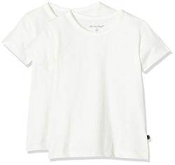 MINYMO Mädchen Minymo 2er Pack T-shirt für Mädchen T Shirt, Weiß (Weiss 100), 152 EU von MINYMO