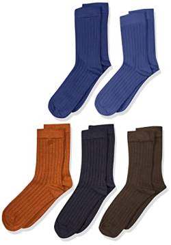 MINYMO Unisex Kids Ankle Bamboo (5-Pack) Socken aus Bambus-Viscose, Total Eclipse, 23 von MINYMO