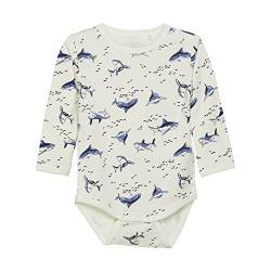 Minymo Unisex Baby LS Body, Inifinity, 80 von MINYMO