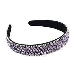 Kristall Strass Stirnbänder Sparkle Silber Diamant Stirnband Vintage Prinzessin Party Kopfschmuck für Geburtstag Hochzeit Braut Tiara Täglich tragen (Ccryzise) von MIQIQAO