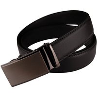 MIRROSI Ledergürtel Herren Automatik Breit 38mm, Kürzbar aus Leder Business Anzug Hochwertige Verarbeitung Perfektes Geschenk für Männer von MIRROSI