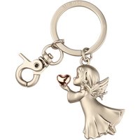 MIRROSI Schlüsselanhänger Schutzengel Engel "Angela"mit Herzchen, Glückbringer, Auto (Geschenk für Freunden,Familie), mit praktischem Karabinerhaken von MIRROSI