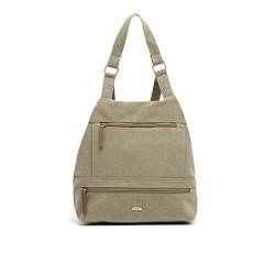 MISAKO Anti-Diebstahl-Rucksäcke - Damen-Rucksacktasche mit verstellbaren Reisegriffen - Green - 33X29X13cm von MISAKO