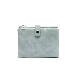 MISAKO Brigi kleine Handtasche - Kleine Damen-Geldbörse - Geräumig und robust Brigi Blau 9 X 12 X 2 cm von MISAKO