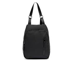 MISAKO Chubito Anti-Diebstahl-Rucksack aus Nylon - Modische Damen-Anti-Diebstahl-Rucksacktasche - Kleiner, geräumiger Freizeitrucksack Chubito Schwarz 35 X 26 X 8 cm von MISAKO