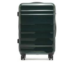 MISAKO London Großer Harter Koffer - Großer Unisex-Reisekoffer - Große Kapazität und mehrere Fächer London Grün 78 X 54 X 28 cm Große Koffer von MISAKO