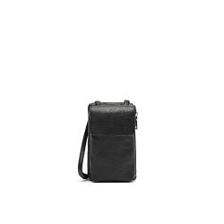 MISAKO NISTY Mini-Schultertasche für Mobiltelefon - Kleine Handytasche für Frauen - Mini-Taschen für Leichtes Nisty Schwarz 20 X 11 X 4 cm von MISAKO