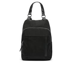 MISAKO Nova Anti-Diebstahl-Rucksack aus Nylon - Modische Damen-Anti-Diebstahl-Rucksacktasche - Kleiner, geräumiger Freizeitrucksack Nova Schwarz 35 X 26 X 9 cm von MISAKO