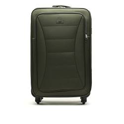 MISAKO Reisekoffer aus Stoff Große Koffer Leslie Grün Unisex - Halbstarrer, weicher, eleganter Koffer - 77 X 46 X 26 cm von MISAKO
