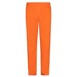 MISEMIYA - Arbeitshosen Unisex ELASTISCHE - Medizinische Schlupfhose Unisex- MEDIZINISCHE Uniformen SANITÄR Uniformen Arbeitshose 8312 - X-Small, Orange von MISEMIYA