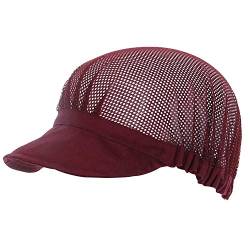 MISEMIYA Unisex Gorro Visera 915 Kochmütze, Granate, 1 STCK von MISEMIYA