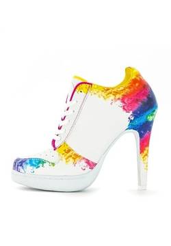 MISSY ROCKZ Secret Rainbow 2.0 Multicolor, Größe:EU 37 / UK 4.5 / US 6.5, Absatz:10.5 cm von MISSY ROCKZ