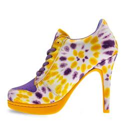 MISSY ROCKZ Spirit ROCKZ Yellow/Purple, Größe:EU 42 / UK 9 / US 11, Absatz:8.5 cm von MISSY ROCKZ