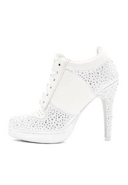 MISSY ROCKZ YES I ROCKZ 2.0 Sparkling White, Größe:EU 43 / UK 9.5 / US 11.5, Absatz:8.5 cm von MISSY ROCKZ