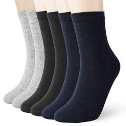 MIUMOY Socken Damen Herren Baumwollsocken 6 Paare von MIUMOY