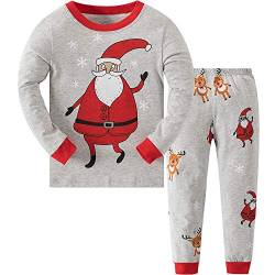 MIXIDON Kinder Weihnachts Schlafanzug,Weihnachtsmann 1,122 von MIXIDON