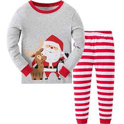 MIXIDON Kinder Weihnachts Schlafanzug,Weihnachtsmann 2,3 Jahre von MIXIDON