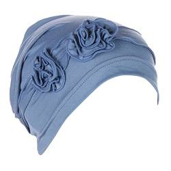 Blumenkopf-Hut-Kappe Ethnischer böhmischer Blumen-Haar-Abdeckungs-Verpackungs-Turban-Kopfbedeckungs-Turban-Kappe Plissee-Hut Fahrrad Anzug Männer von MKIUHNJ