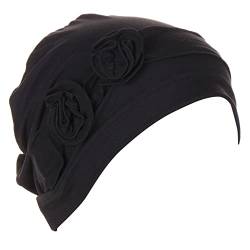 Blumenkopf-Hut-Kappe Ethnischer böhmischer Blumen-Haar-Abdeckungs-Verpackungs-Turban-Kopfbedeckungs-Turban-Kappe Plissee-Hut Fahrrad Anzug Männer von MKIUHNJ