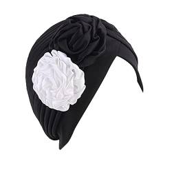 Frauen Turban-Stirnband Frauen Kopftuch Hut Mütze Haar Schal Turban Kopftuch Turban Hüte Kopfbedeckung Lauf Stirnband Herren von MKIUHNJ