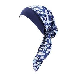 Frauen Turban-Stirnband Frauen Kopftuch Hut Mütze Haar Schal Turban Kopftuch Turban Hüte Kopfbedeckung Sportanzug Für Damen von MKIUHNJ