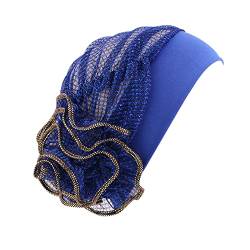 Frauen Turban-Stirnband Frauen Kopftuch Hut Mütze Haar Schal Turban Kopftuch Turban Hüte Kopfbedeckung Tennistasche Head von MKIUHNJ