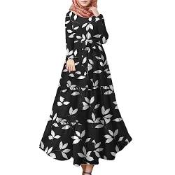 MKIUHNJ Hijab Kleid Kleidung Kleidung Frauen Arabische Moslems Abaya Stitching Jilbab Spitze Kaftan Islamische Maxi Frauenkleid Winterkleid Damen Hijab Kleider Frauen Islamischen von MKIUHNJ