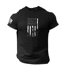 Tankshirt Unterhemden Sommer Tshirt Slim Fit Männer Bodybuilder Amerikanische Flagge Print Trainingsshirt Tshirt Herren V Ausschnitt 2022 Neue Fitness Muskel Tank Tops T-Shirt Große Größe von MKMK