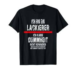 Ich bin Lackierer T-Shirt von ML.Designs