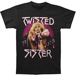 Twisted Sister Men's Glam Photo T-Shirt Black von MLGB