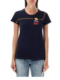 T-Shirt für Damen, HR Racing Dual Marc Marquez 93, offizielles MotoGP, blau, XL von MM93