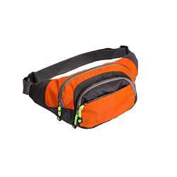 MMRTDJDR Vielseitige Outdoor-Hüfttasche für Herren - Stylische und Funktionelle Laufbekleidung in leuchtendem Orange von MMRTDJDR