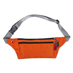 MMRTDJDR Waterproof Orange Running Waistbag - Professionelle Sport-Brusttasche für Outdoor-Aktivitäten von MMRTDJDR