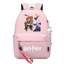 MMZ Harry Potter Rucksack für Mädchen，3D-Druck Hogwarts Book Bag Rucksack mit hoher Kapazität （#15） von MMZ