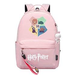 MMZ Harry Potter Rucksack für Mädchen，3D-Druck Hogwarts Book Bag Rucksack mit hoher Kapazität （#17） von MMZ